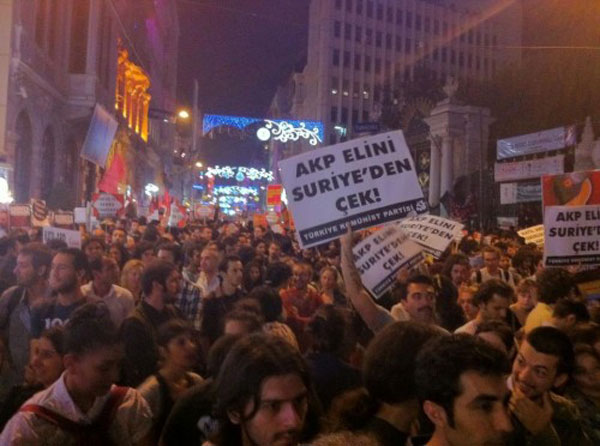 turska antiratni protest