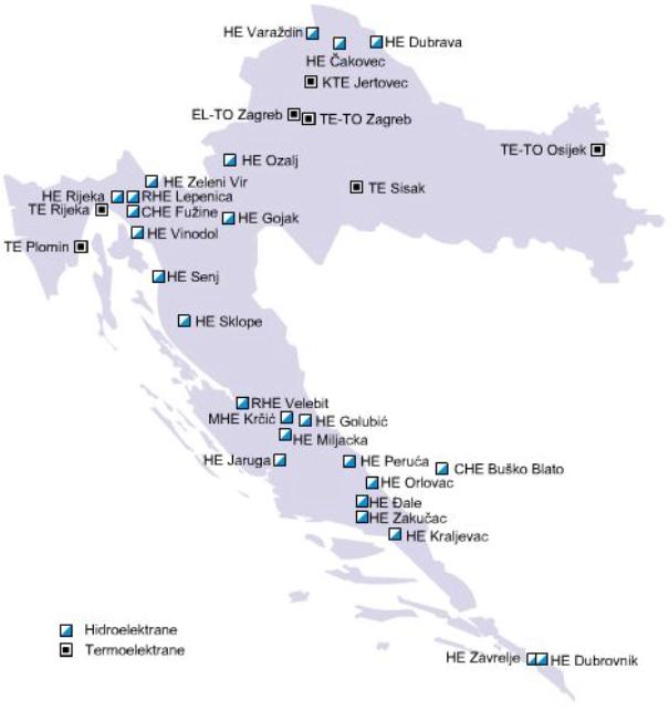 energetska karta hrvatske BalkanMagazin :: Kuda ide hrvatska energetska politika (?) energetska karta hrvatske
