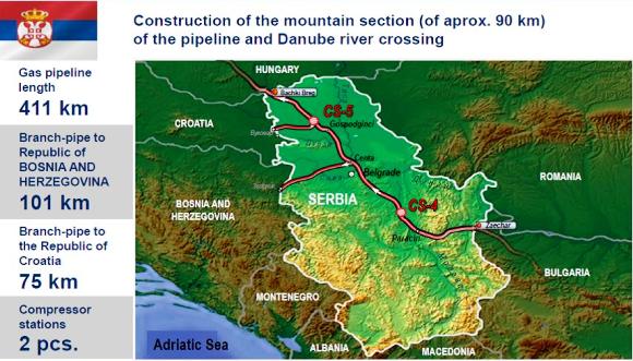 juzni tok srbija mapa BalkanMagazin :: Rusi odlučili – Južni tok ne ide u Grčku juzni tok srbija mapa