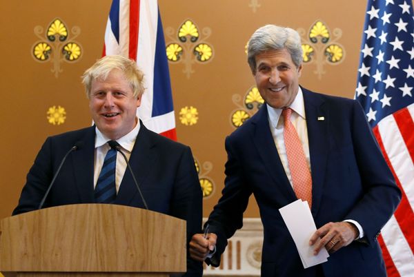 Boris Johnson, John Kerry