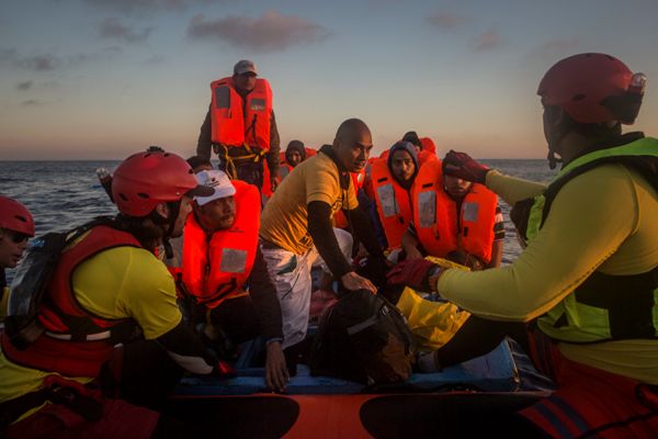 spasavanje izbeglica u Sredozemnom moru