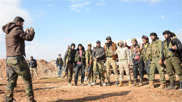 Pripadnici-Oslobodilacke-vojske-Sirije