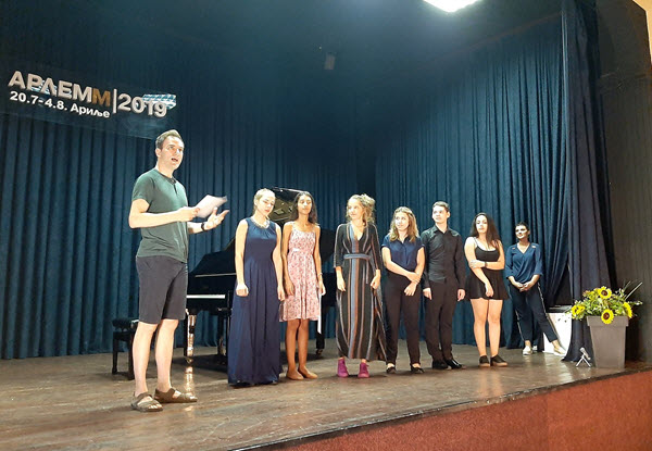 Polaznici Milenkovićevog masterklasa
