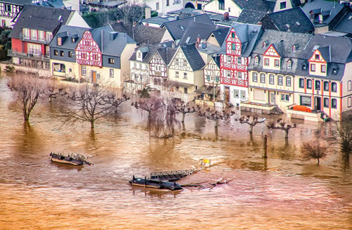 Uloga klimatskih promena na poplave u Evropi