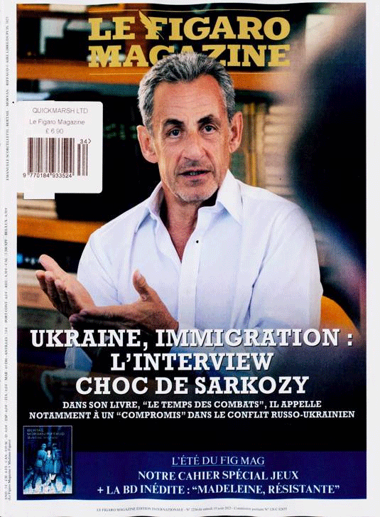 sarkozi figaro magazin s